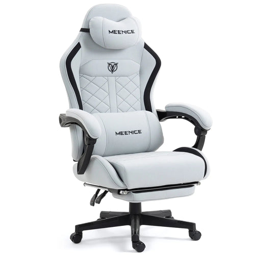 MEENICE Gaming Chair LS-88D8A Gray AMZ - Gray