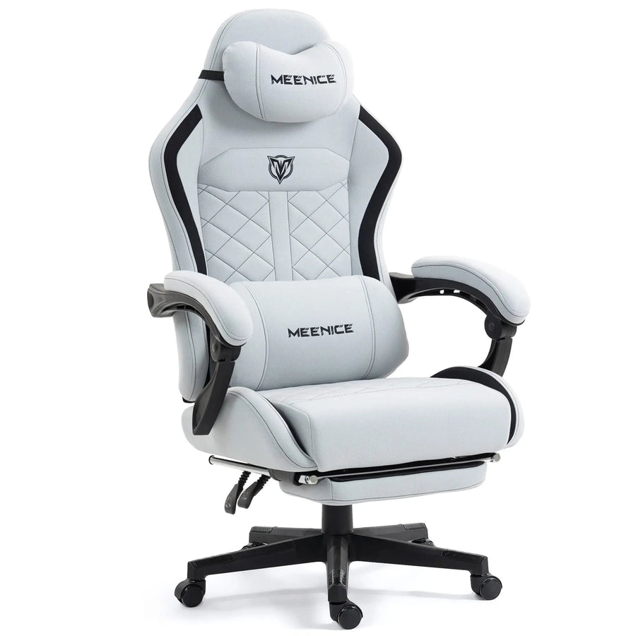 MEENICE Gaming Chair LS-88D8A Gray AMZ - Gray