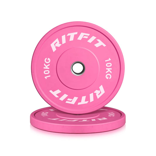 RitFit Pink Hantelscheiben - 10KG Paar