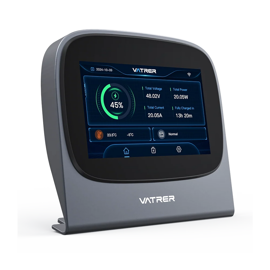 Vatrer 10V-90V Bluetooth Lithium Battery Monitor