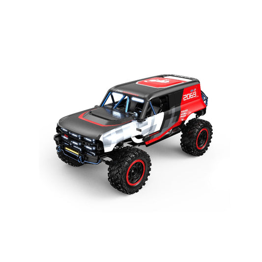 MJX Hyper Go H12P Ford Bronco Baja 1000 Edition Licensed 1/12 Off Road 4WD Brushless RC Rock Crawler - One Battery