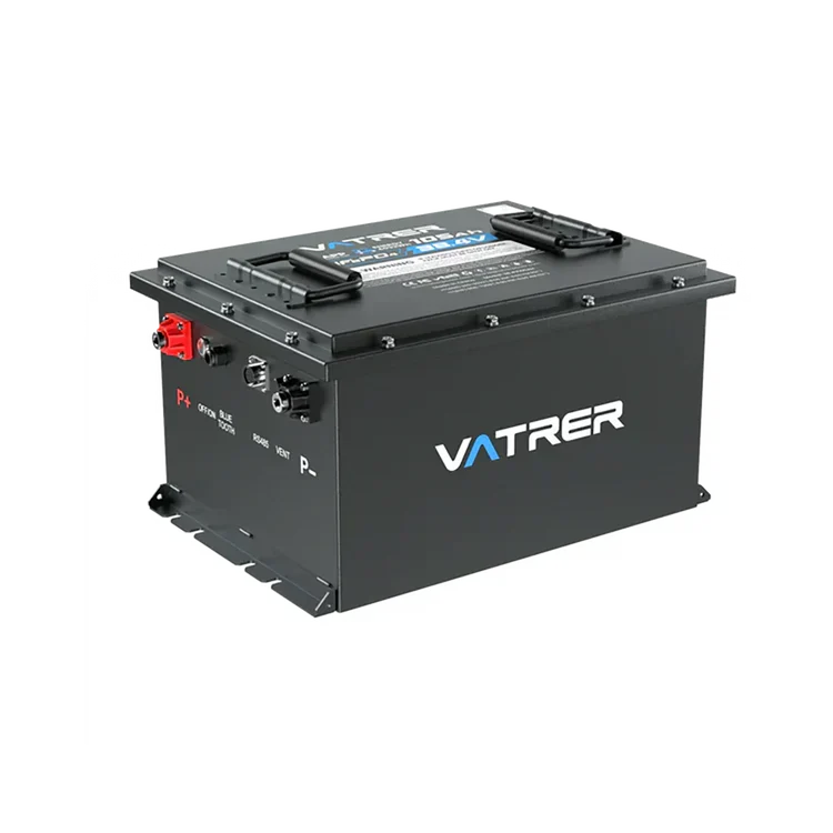 Vatrer 36V 105AH リチウム ゴルフカート バッテリー、200A BMS、4000+ サイクル、最大 7.68kW 出力 リチウム バッテリー JP - 1 PACK