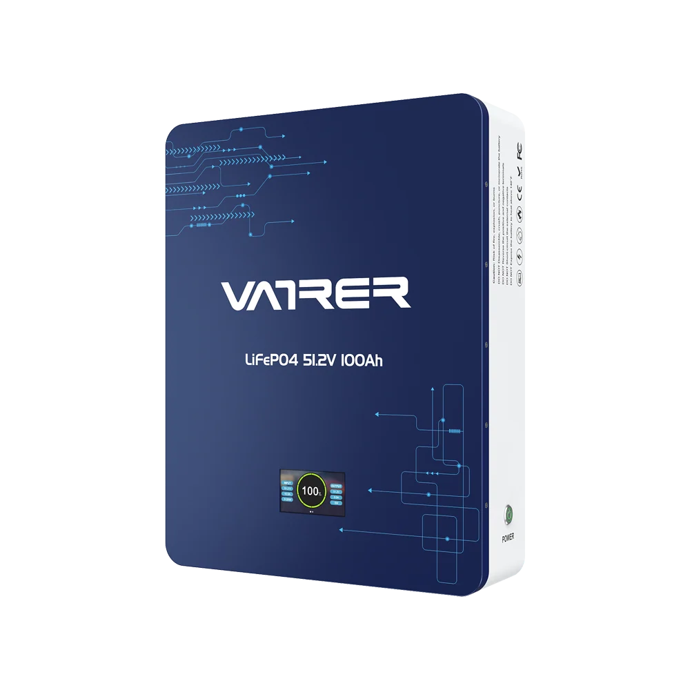 Vatrer 51.2V 100Ah 壁掛けリチウムソーラーバッテリー JP - 1 PACK