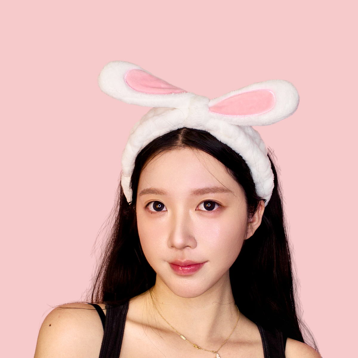 Microfiber BunnyWrap Headband - Snow White