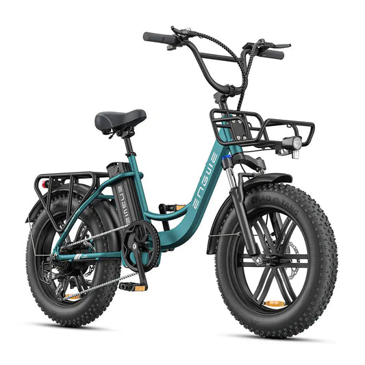Engwe L20 BOOST 250W 20-Inch Fat Tire Step-Through Electric Bike with Torque Sensor and 48V 13Ah Battery