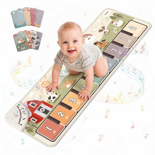 Floor Piano Mat for Toddlers – 45 Sounds Musical Sensory Toy