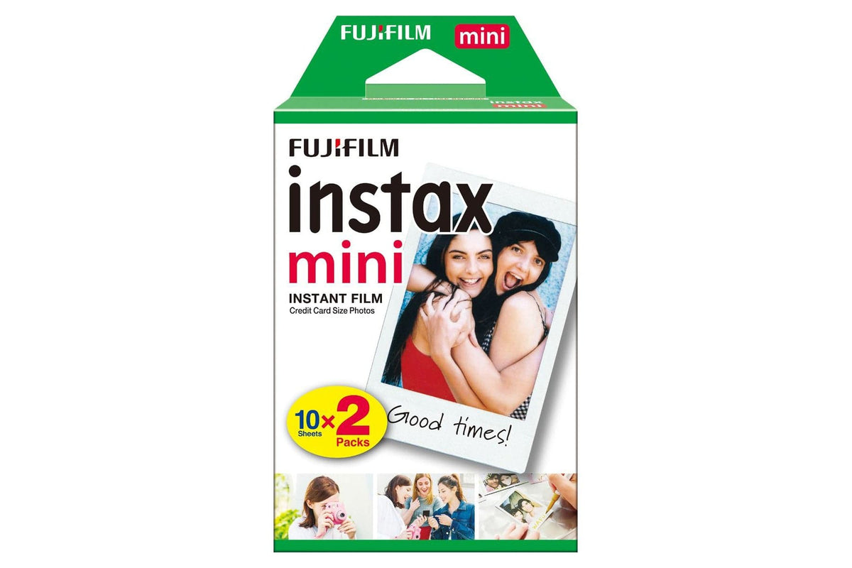 Fujifilm Instax Mini Instant Photo Film - White - Pack of 20