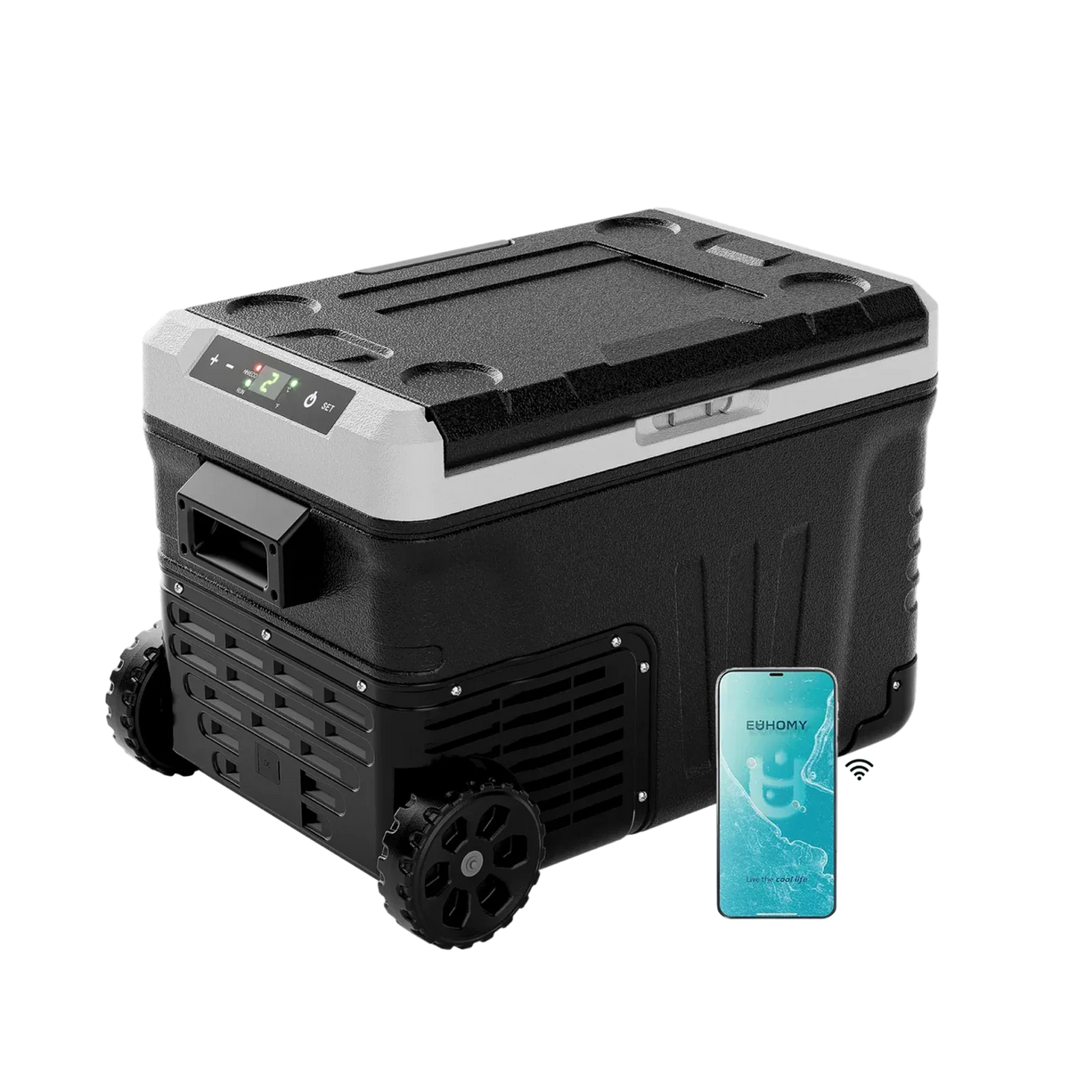 Euhomy Rover W2 Car Refrigerator (37QT/53QT) - 53 Quarts