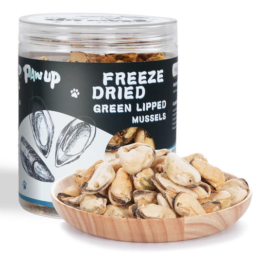 Freeze Dried Green Lipped Mussels for Dogs, Joint & Hip Health, 3.5 oz