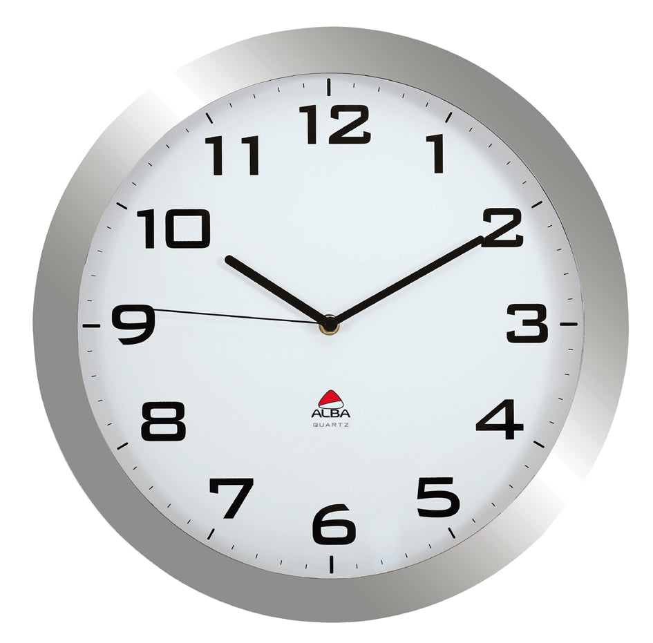 ALBA Wanduhr , HORISSIMO, , Quarzwerk, schwarz