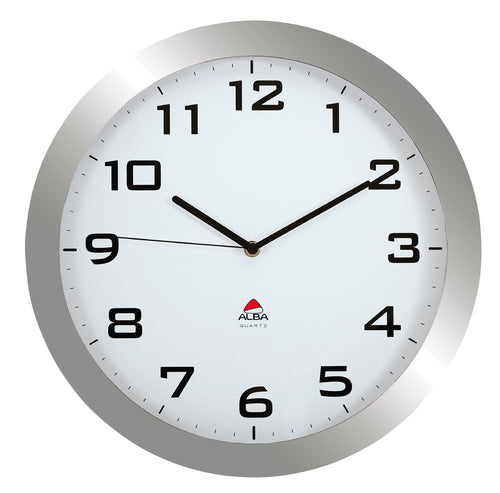 ALBA Wanduhr , HORISSIMO, , Quarzwerk, schwarz