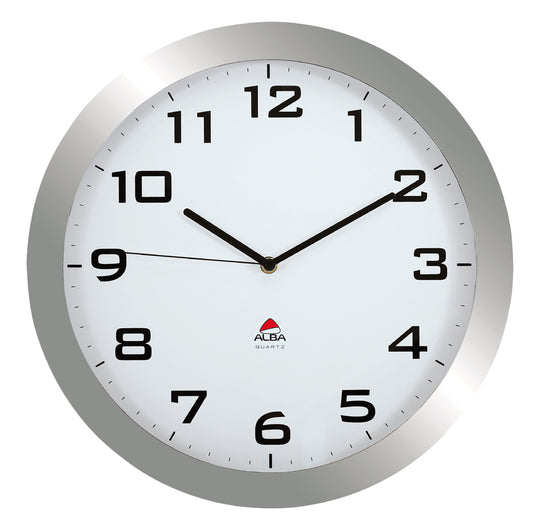 ALBA Wanduhr , HORISSIMO, , Quarzwerk, schwarz