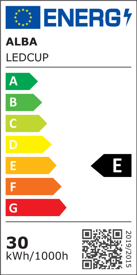 ALBA LED-Stehleuchte , LEDCUP, , weiß