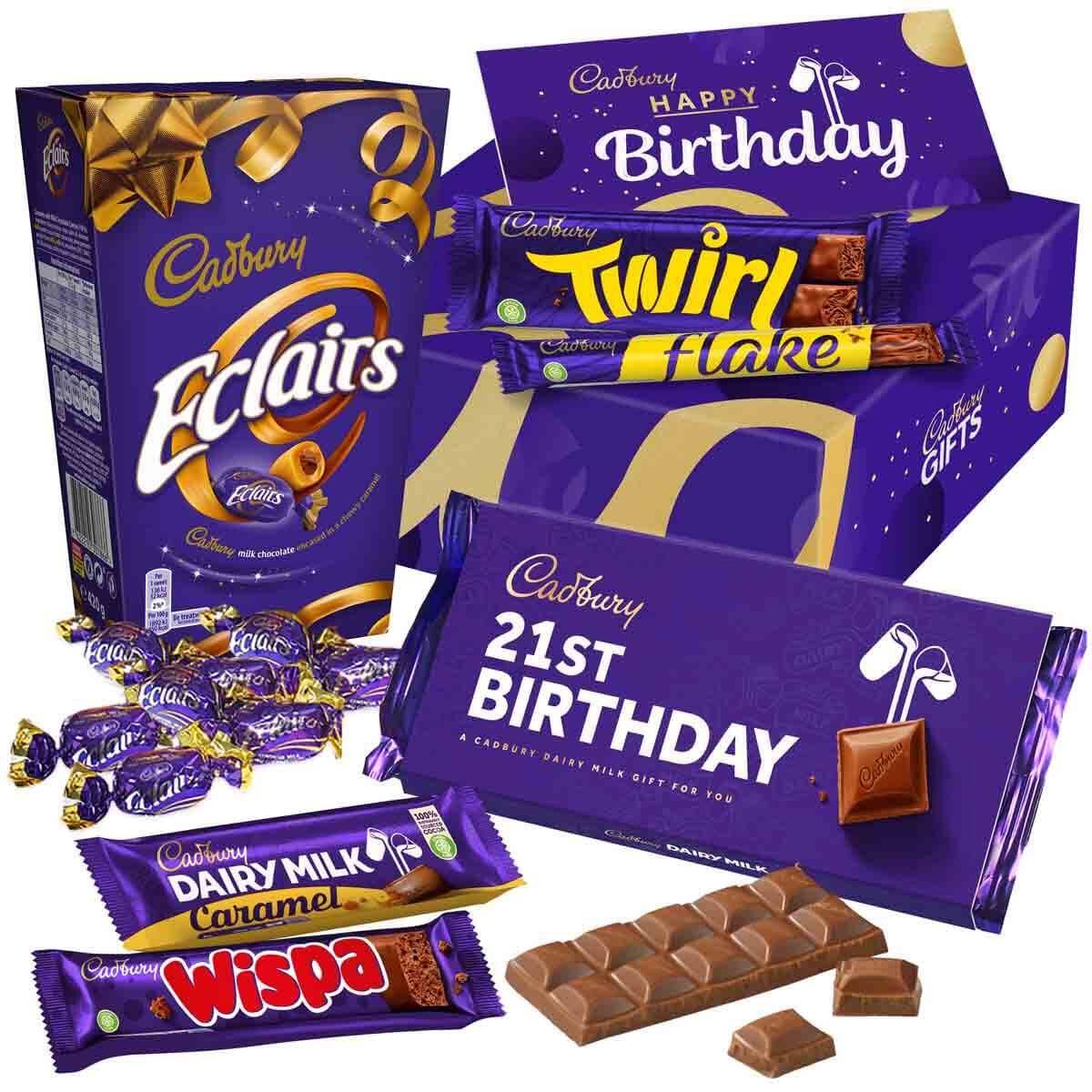 Cadbury 21st Birthday Chocolate Gift Box
