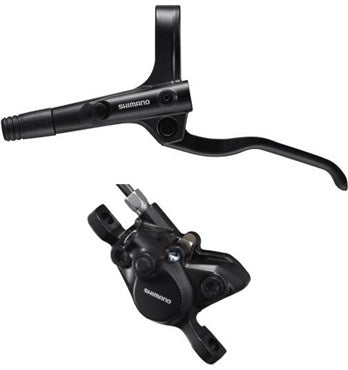 Shimano BR-MT200 / BL-MT200 Bled Brake Lever/Post Mount Calliper