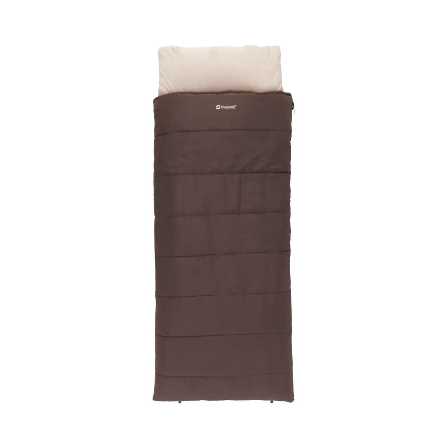 Outwell Contour Supreme Sleeping Bag - Brown