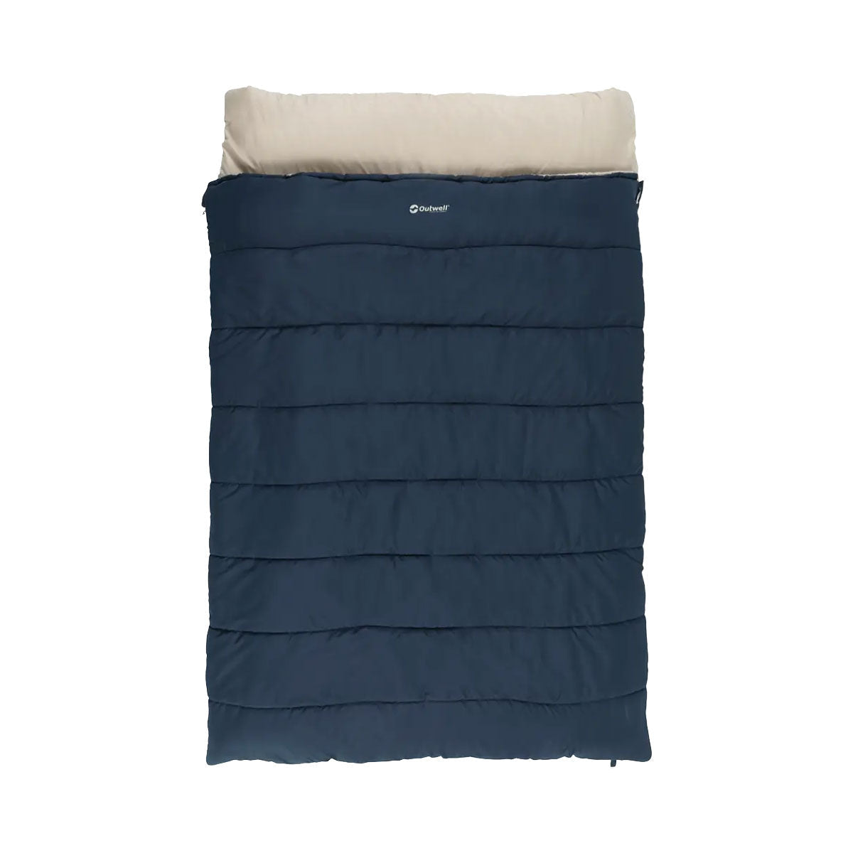 Outwell Contour Lux Double Sleeping Bag - Deep Blue