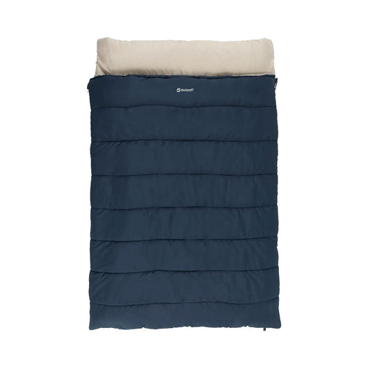Outwell Contour Lux Double Sleeping Bag - Deep Blue