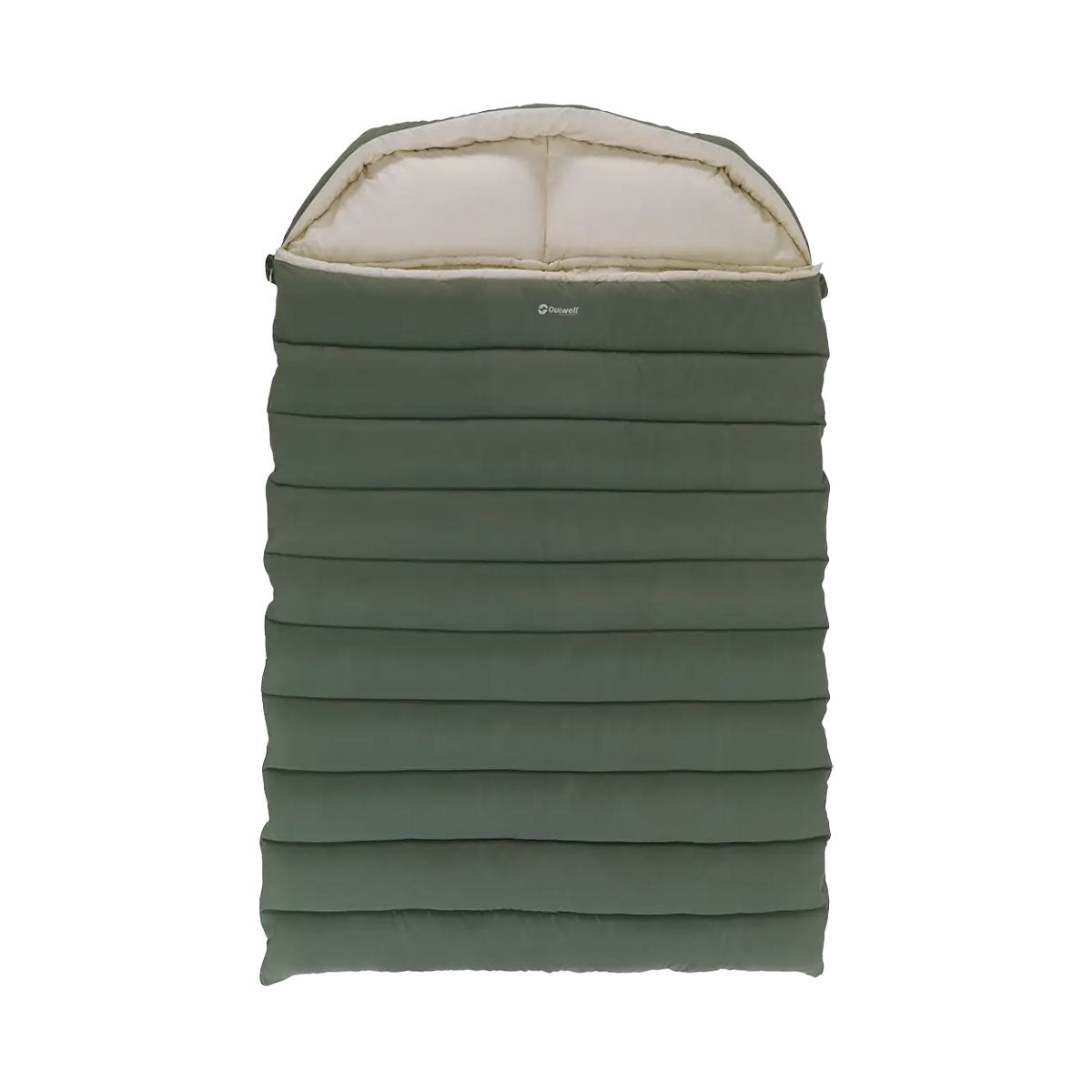 Outwell Constellation Lux Double Sleeping Bag - Green