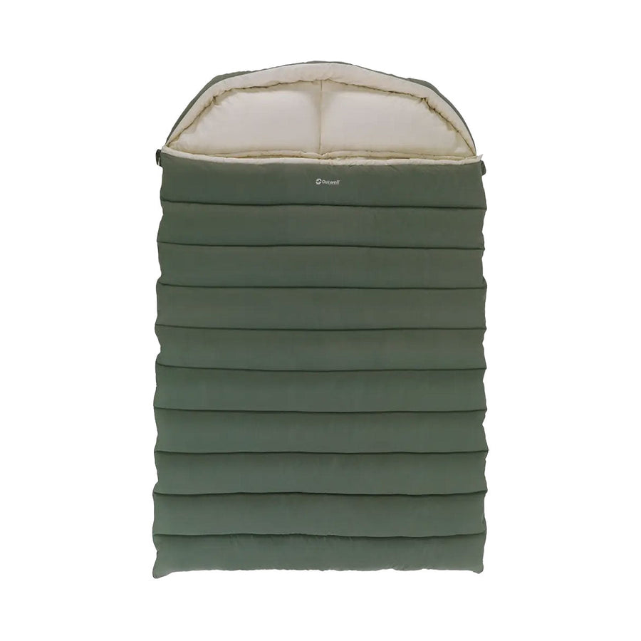 Outwell Constellation Lux Double Sleeping Bag - Green