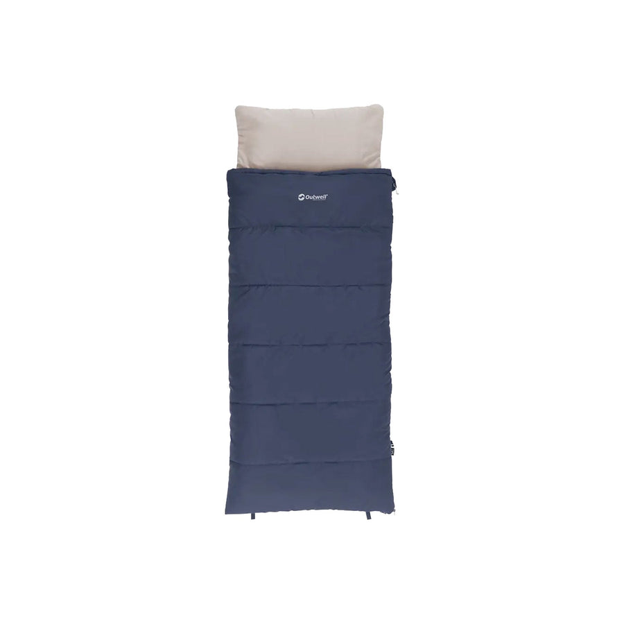 Outwell Contour Junior Sleeping Bag - Deep Blue