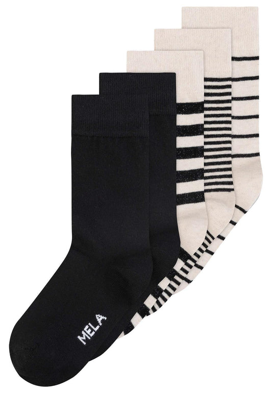 Baumwoll-Socken GOTS, 5er Pack