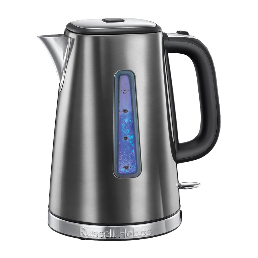 Russell Hobbs Luna Quiet Boil 1.7L Kettle in Grey