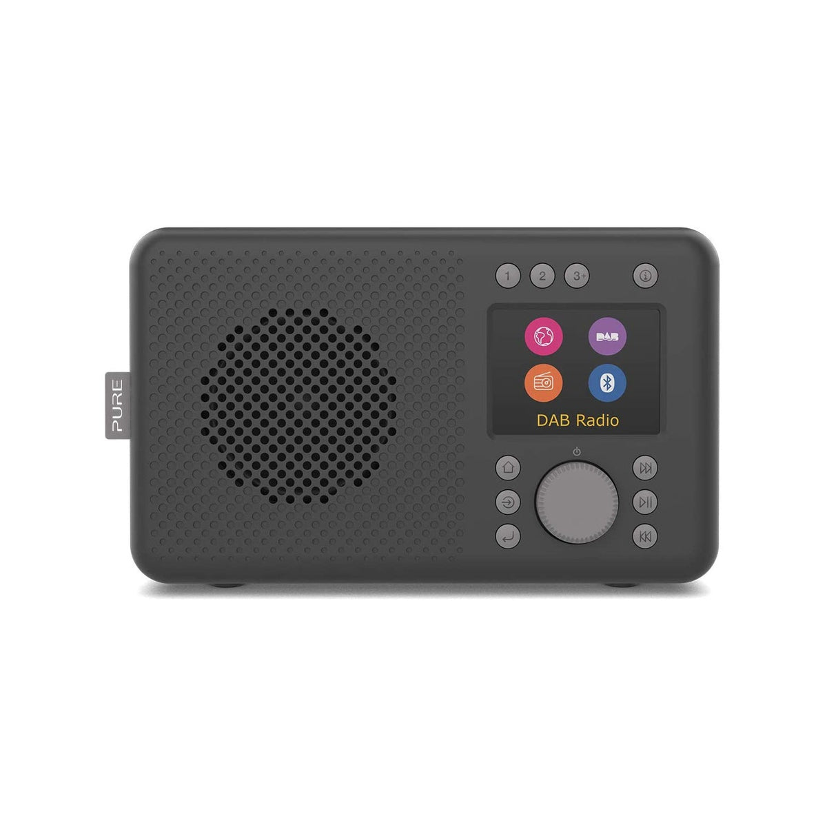 Pure Elan Connect DAB & Internet Radio with Bluetooth in Charcoal