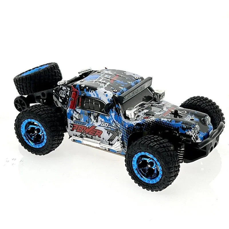 WLTOYS 284161 2.4G 4WD 1/28 30KM/H Brushed RC Off-Road Full Proportional Vehicle with LED Lights - Standard version