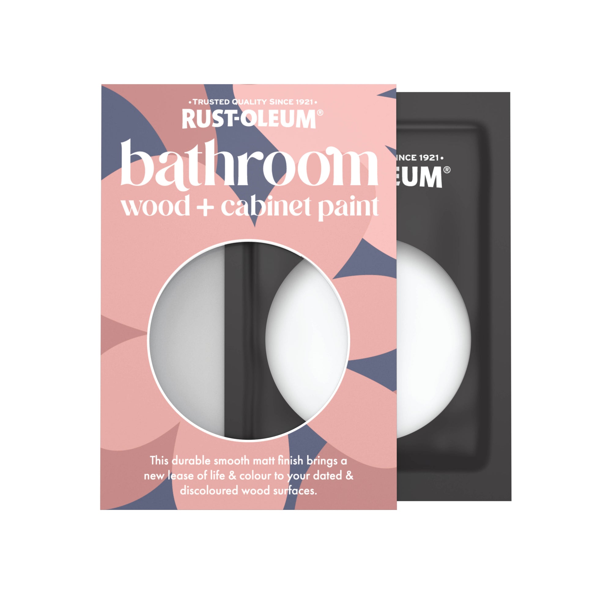 Rust-Oleum Blue Matt Bathroom Wood & Cabinet Paint - Icecap 10ml