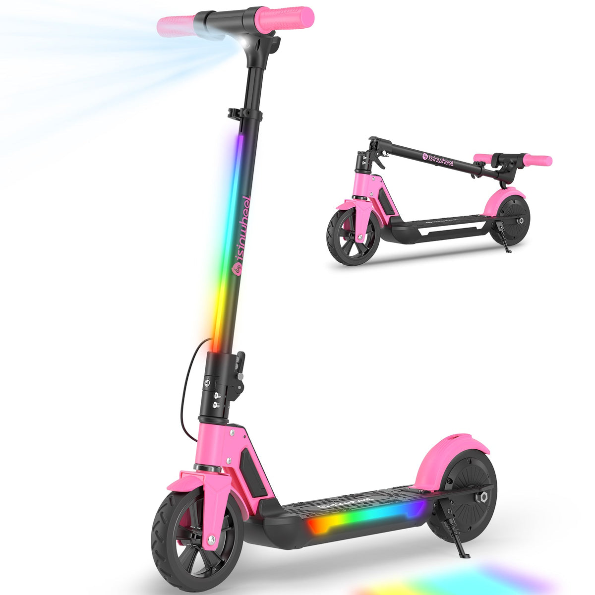 isinwheel® Kids Electric Scooter - S7 Pink