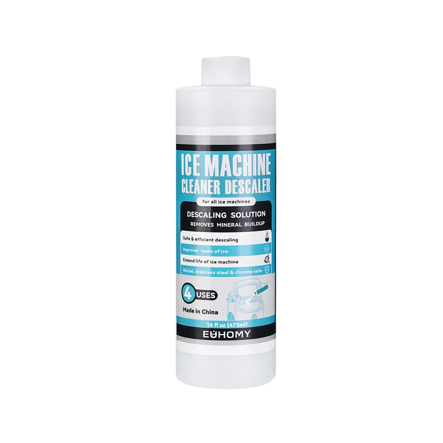 Euhomy Ice Maker Cleaner - 16/32 Fl OZ, Safe and Odor Free,  Powerful Cleansing, Universal Compatibility for Ice Makers - 16 Fl Oz (Pack of 1)