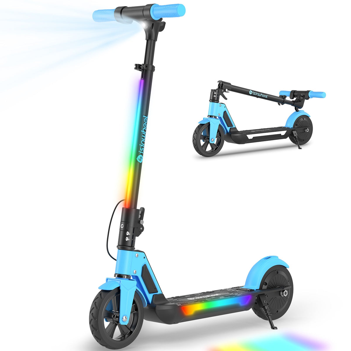 isinwheel® Kids Electric Scooter - S7 Blue