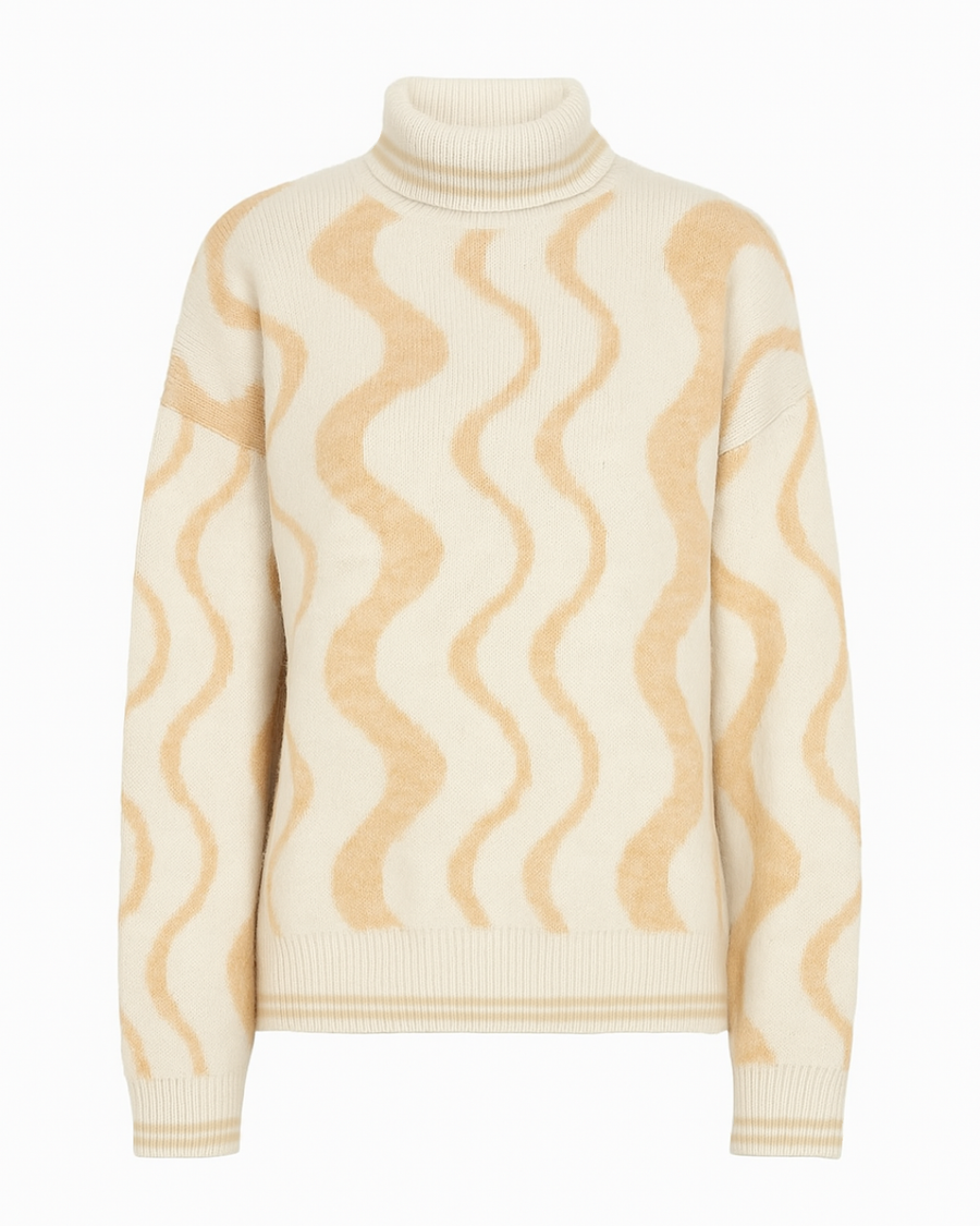 Sabbia Alpaca Roll Neck Jumper - XS