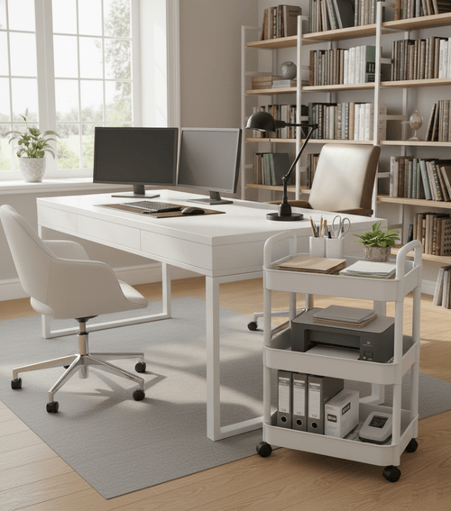 3 Tier Multi-Purpose Rolling Trolley