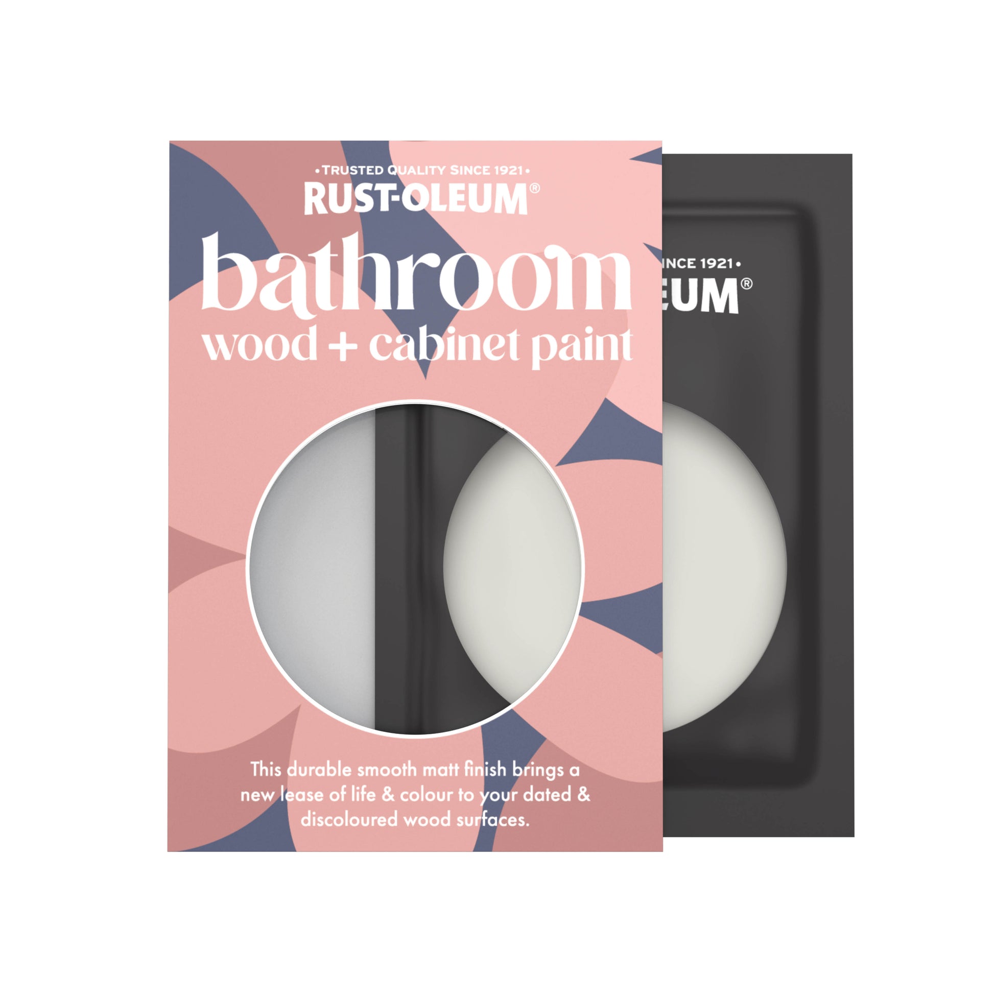 Rust-Oleum Brown Matt Bathroom Wood & Cabinet Paint - Mocha 10ml
