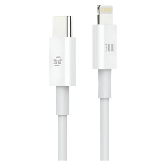 30W - USB-C to Lightning Charging Cable