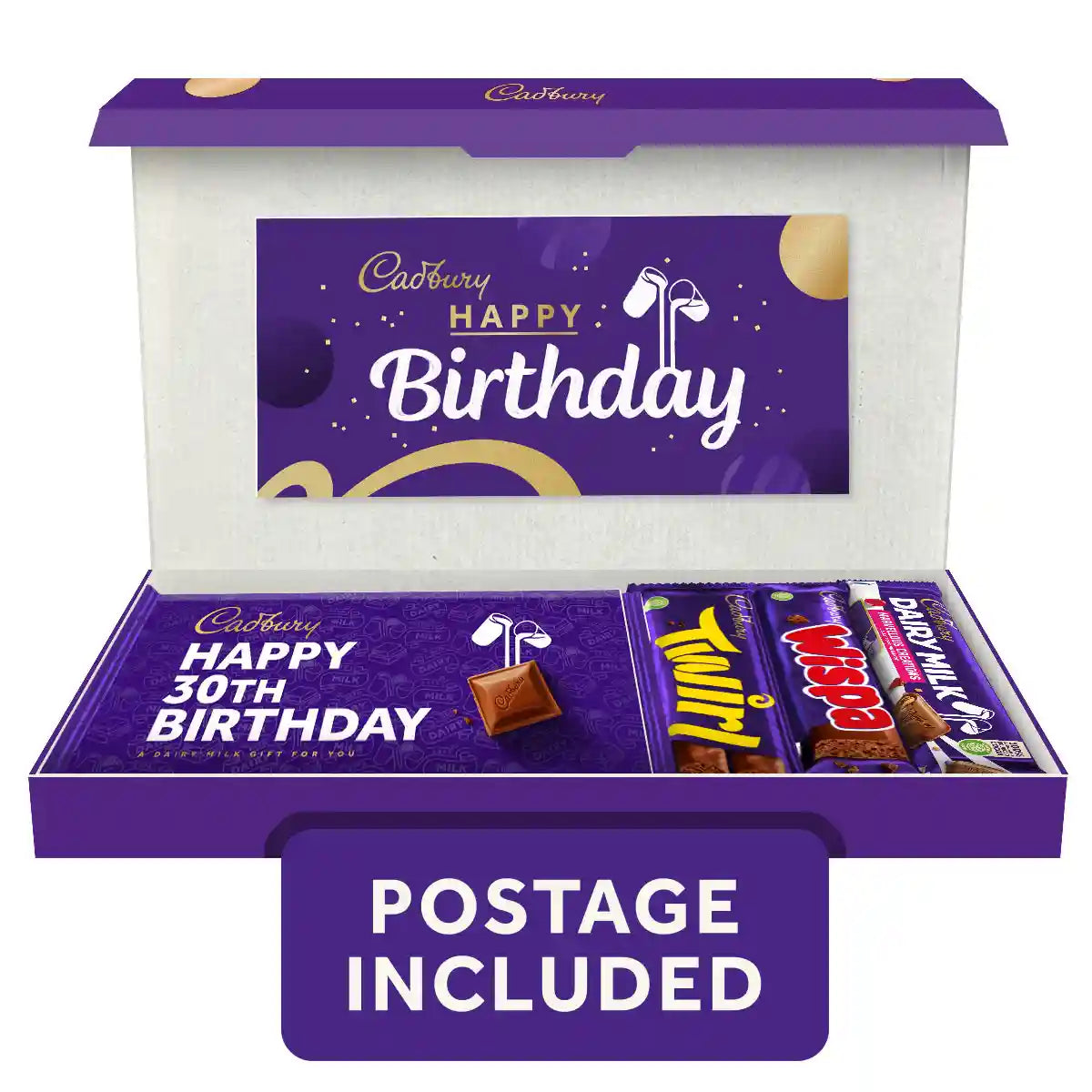 Cadbury Happy 30th Birthday Letterbox Chocolate Gift