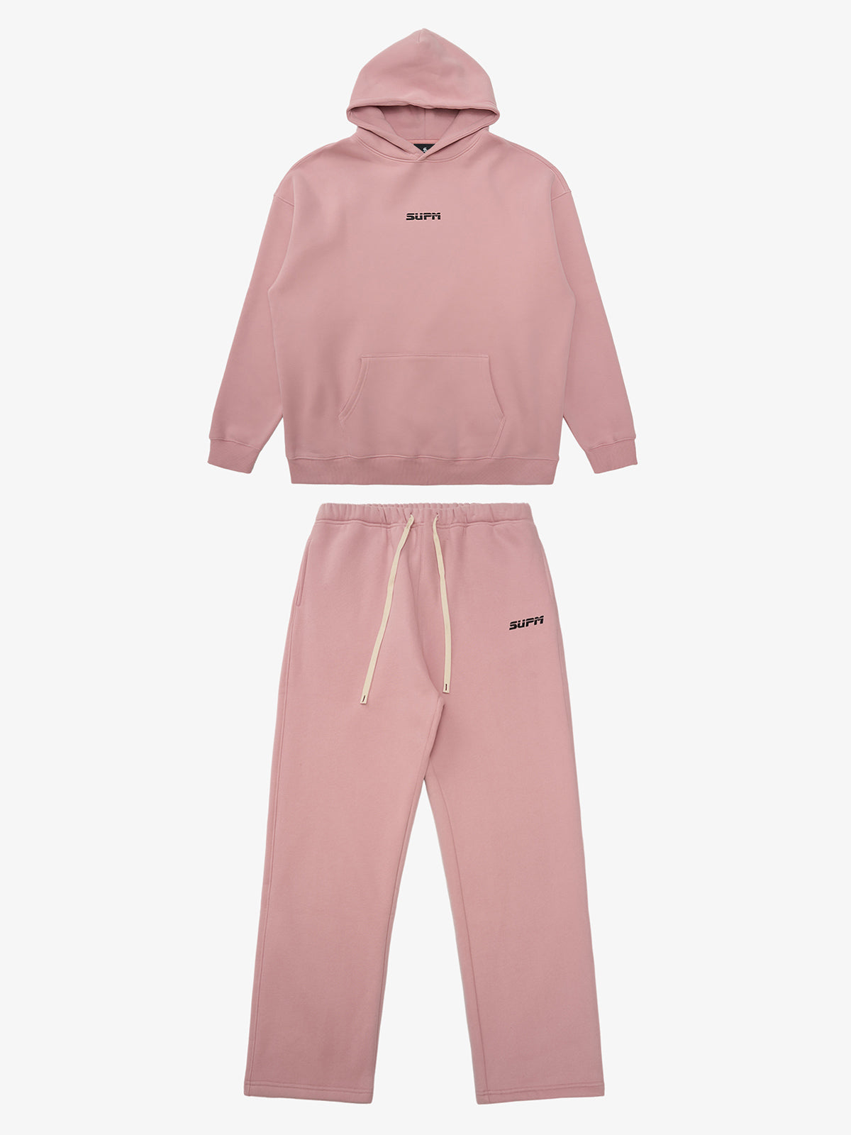 SUPM Pink Cloud Hoodie Set - Pink / M / Set