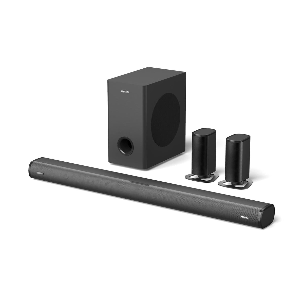 Majority Everest 5.1 Surround Sound System with Soundbar & Subwoofer