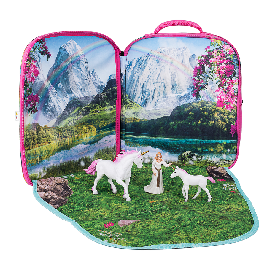 Playscape Fantasy Backpack with Figures playset