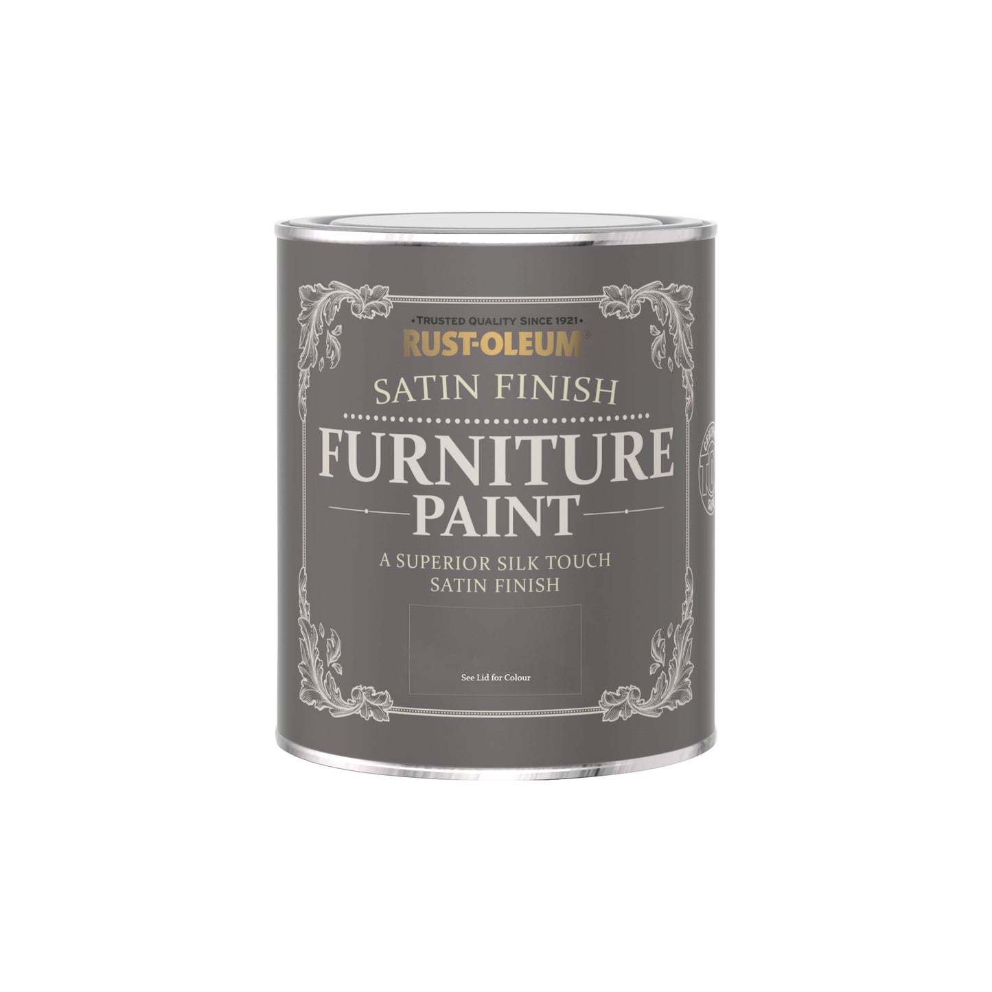 Rust-Oleum Grey Satin Furniture Paint - Bare Birch 750ml