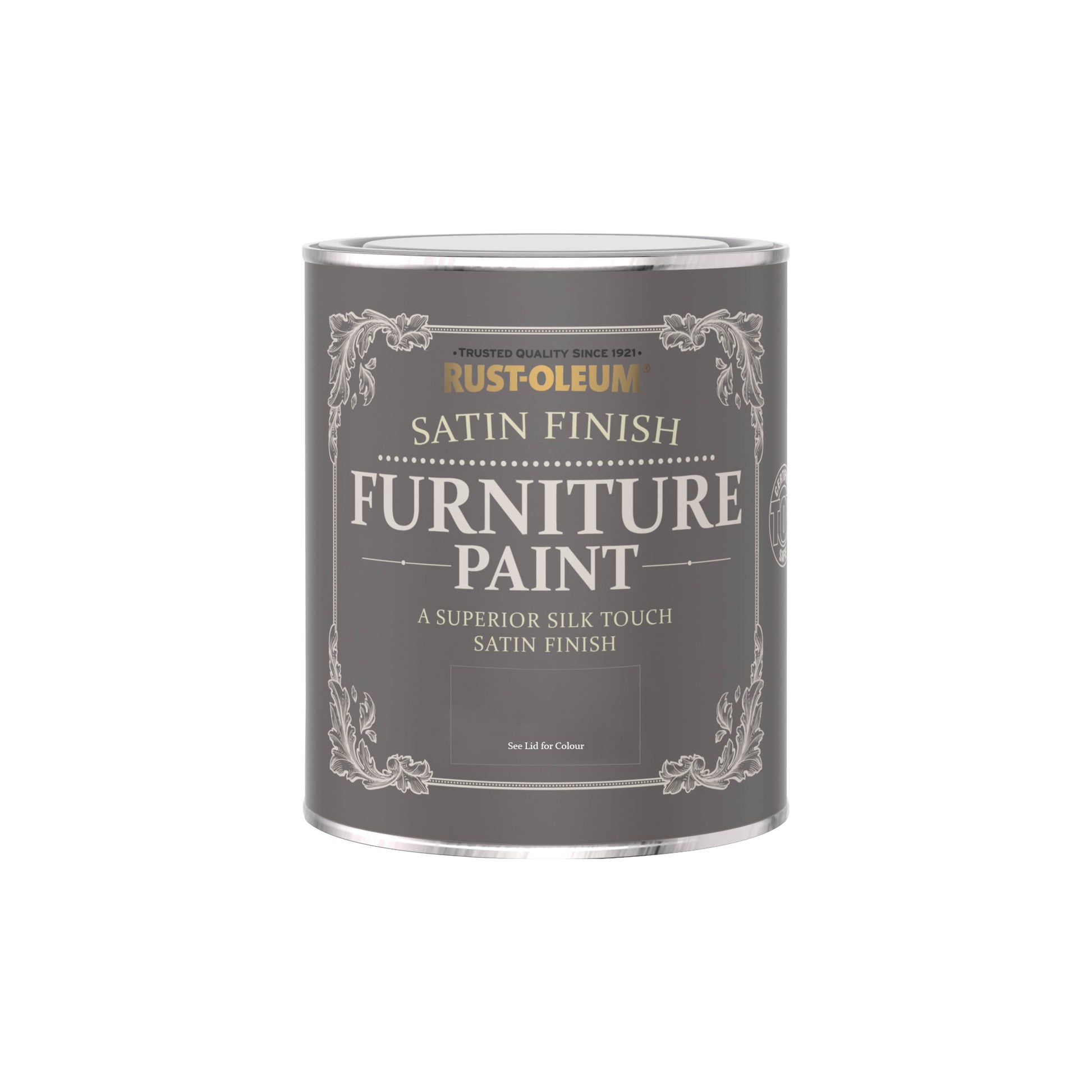 Rust-Oleum Grey Satin Furniture Paint - Bare Birch 750ml