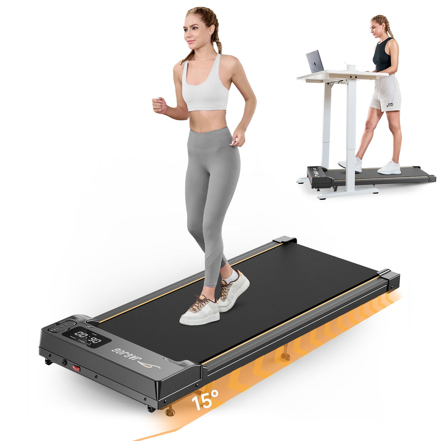 JT31 Walking Pad Treadmill with 15° Incline - JT31
