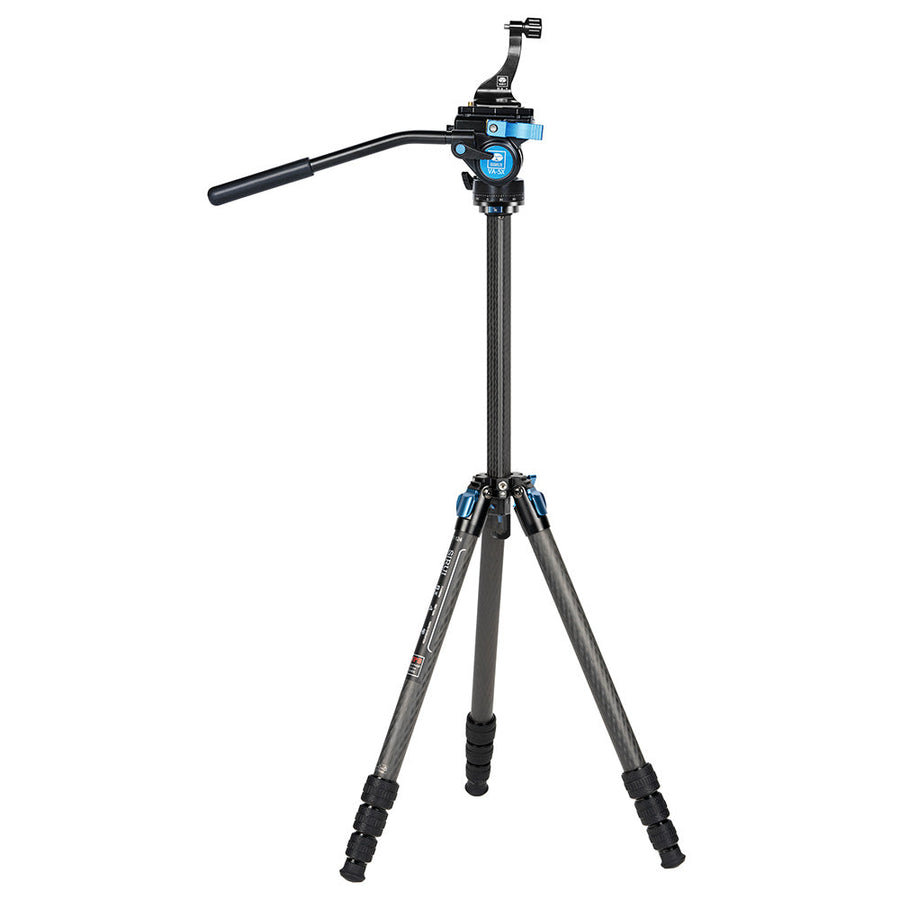 SIRUI ST-124+VA-5X Wasserdichtes Kohlefaser-Stativ-Kit mit Fernglas-Stativadapter - ST-124+VA-5X+BA-1