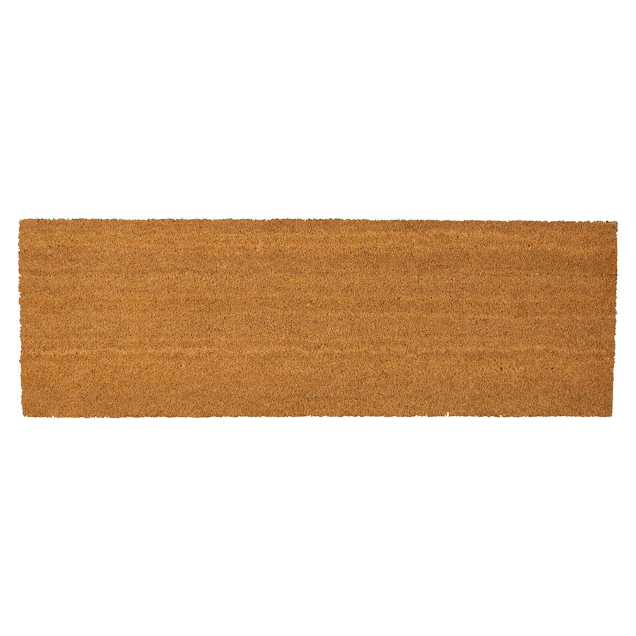120cm x 40cm Brown Coir Double Door Mat