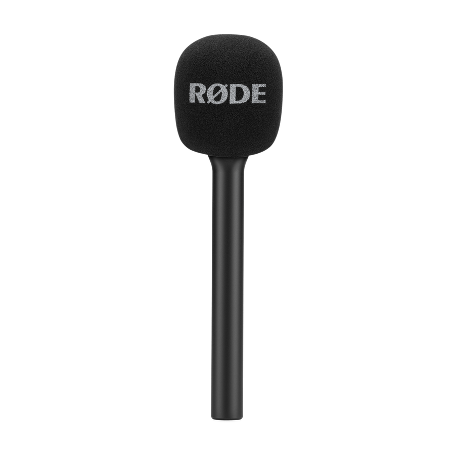 INTERVIEWGO RØDE InterviewGO Handheld ADAPTOR  Microphone for Interviews, Podcasts, Vlogging – High-Quality, Portable, TRRS