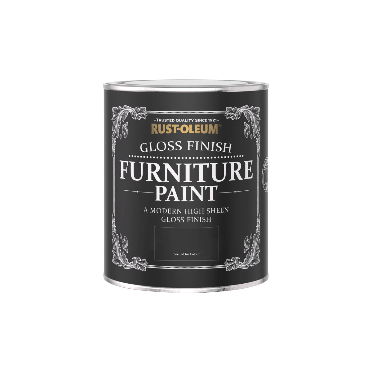Rust-Oleum Orange Gloss Furniture Paint - Coral 750ml