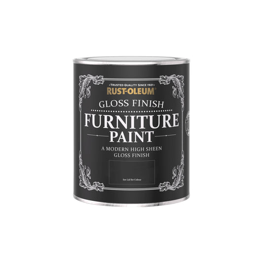 Rust-Oleum Red Gloss Furniture Paint - Fire Brick 750ml