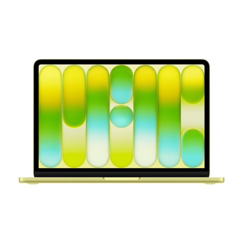 Apple 13-Inch MacBook Neo (2026) with A18 Pro Chip, 8GB RAM, 512GB SSD, Citrus Color & Magic Keyboard with Touch ID